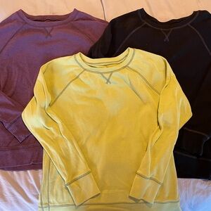 Eddie Bauer Women's Sweatshirts - Yellow, Purple, Black